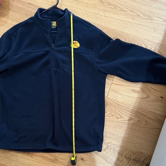 Bass Pro Shops Dark Gray Fleece Jacket Large - Picture 7 of 8